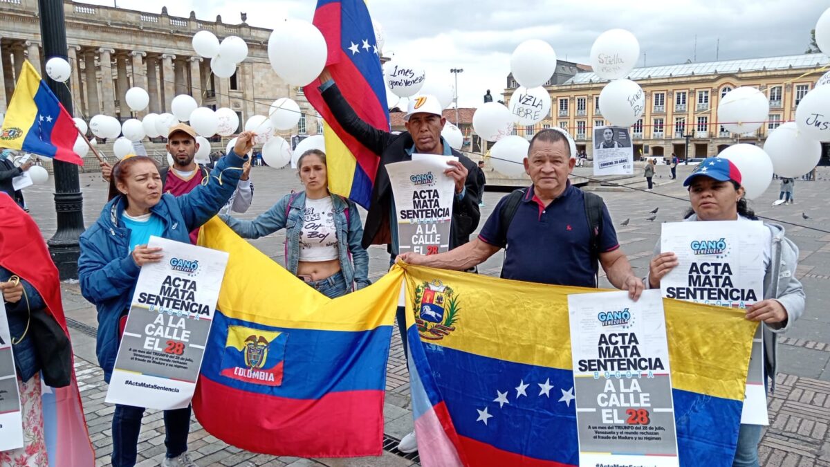 In pictures: Venezuelans abroad joined the protest “Act kills sentence”