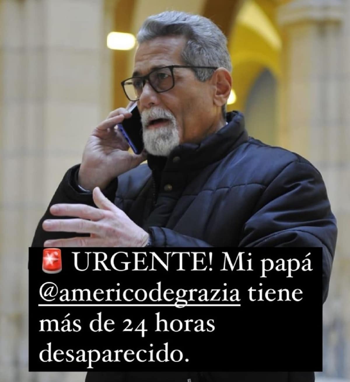 They reported that former deputy Américo De Grazia is detained in El Helicoide