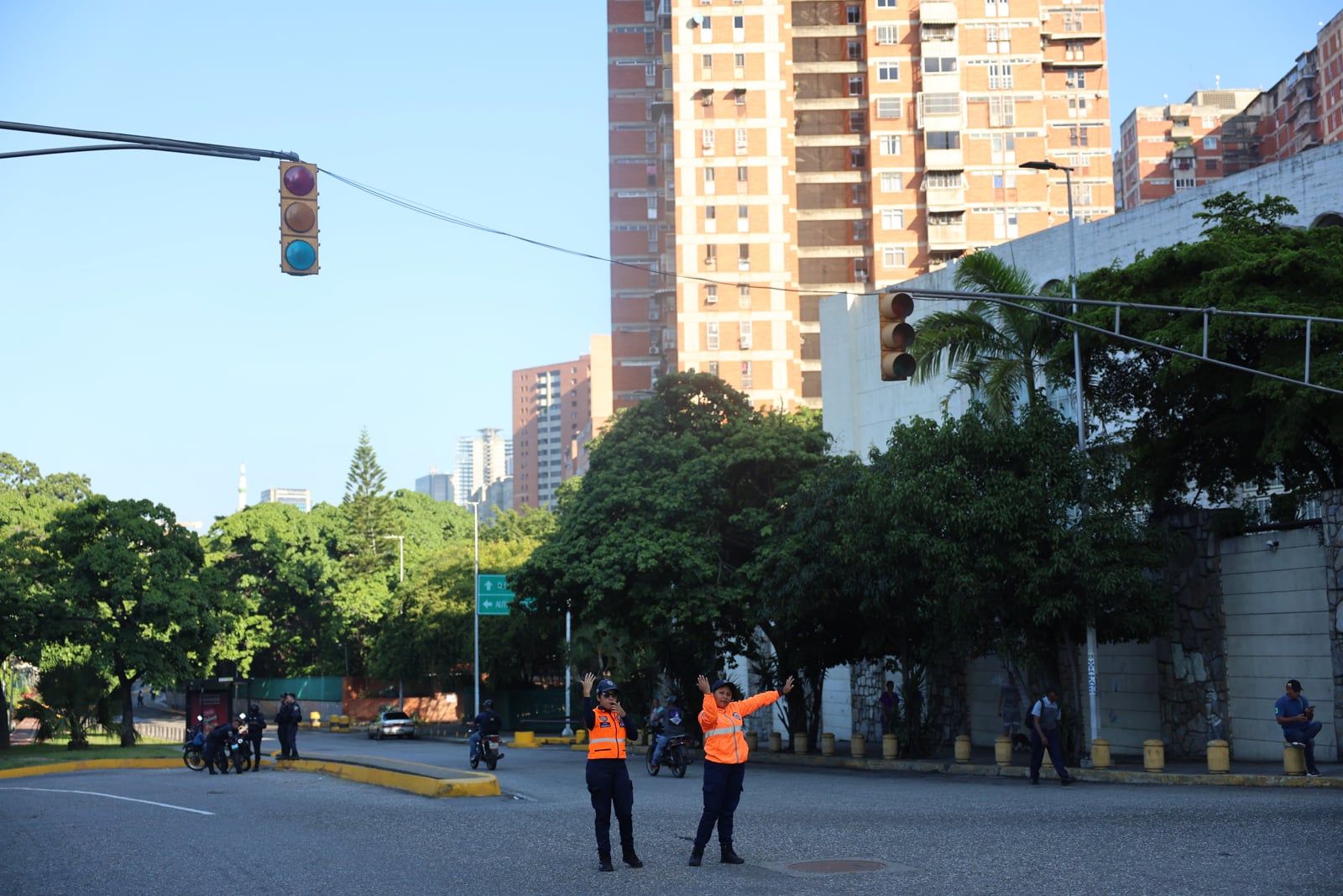 Activaron operativo vial preventivo en Baruta por el apagón 