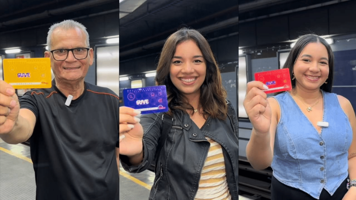 Cómo funcionará SUVE: el sistema de pago que sustituirá a las tarjetas T-Ticket en el Metro de Caracas