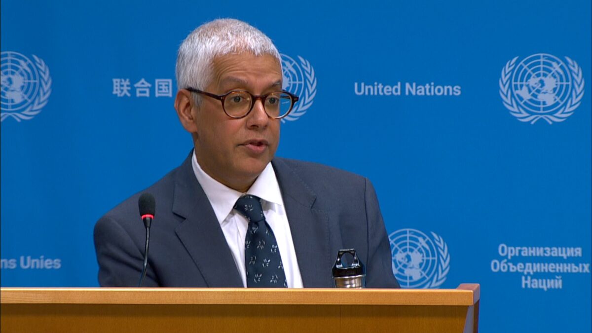 Farhan Haq, Spokesperson for Secretary-General António Guterres