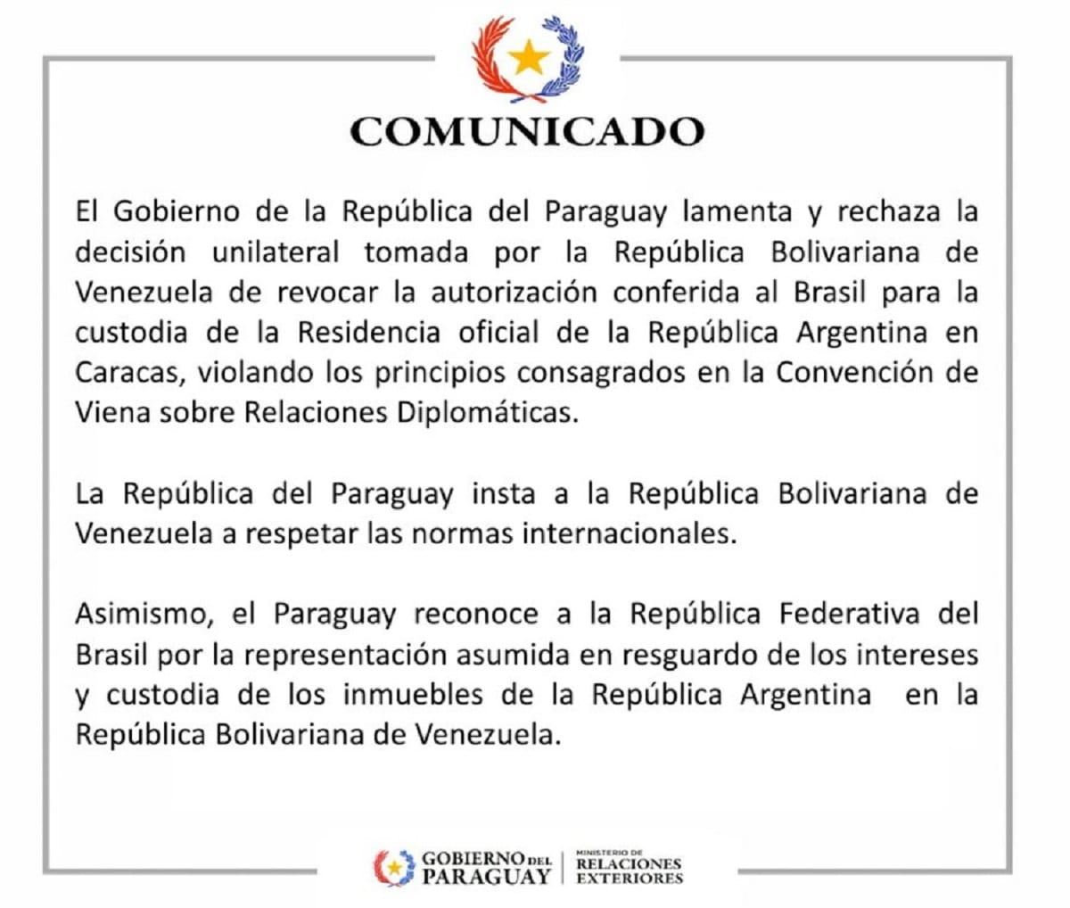 Venezuela’s Diplomatic Shake-Up: Global Responses to Brazil’s Embassy Security Revocation for Argentina