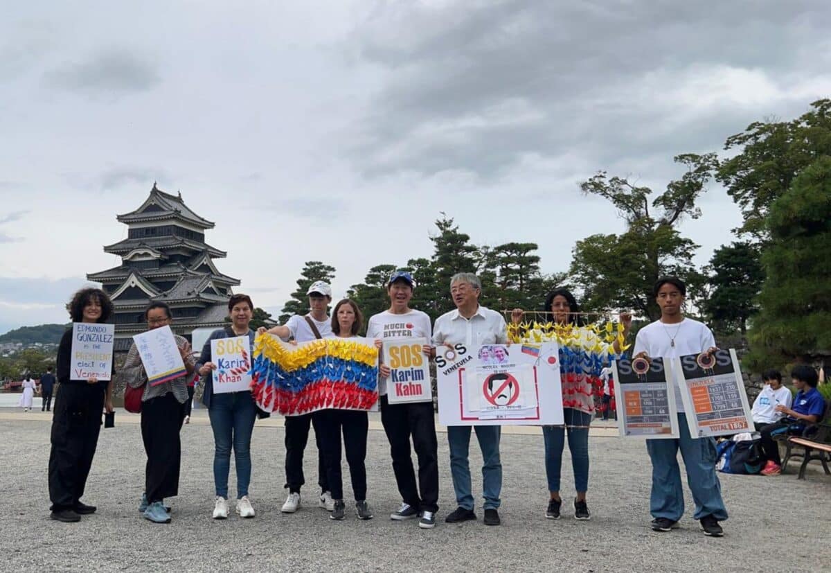 In images: Venezuelans abroad joined the “Great World Protest”