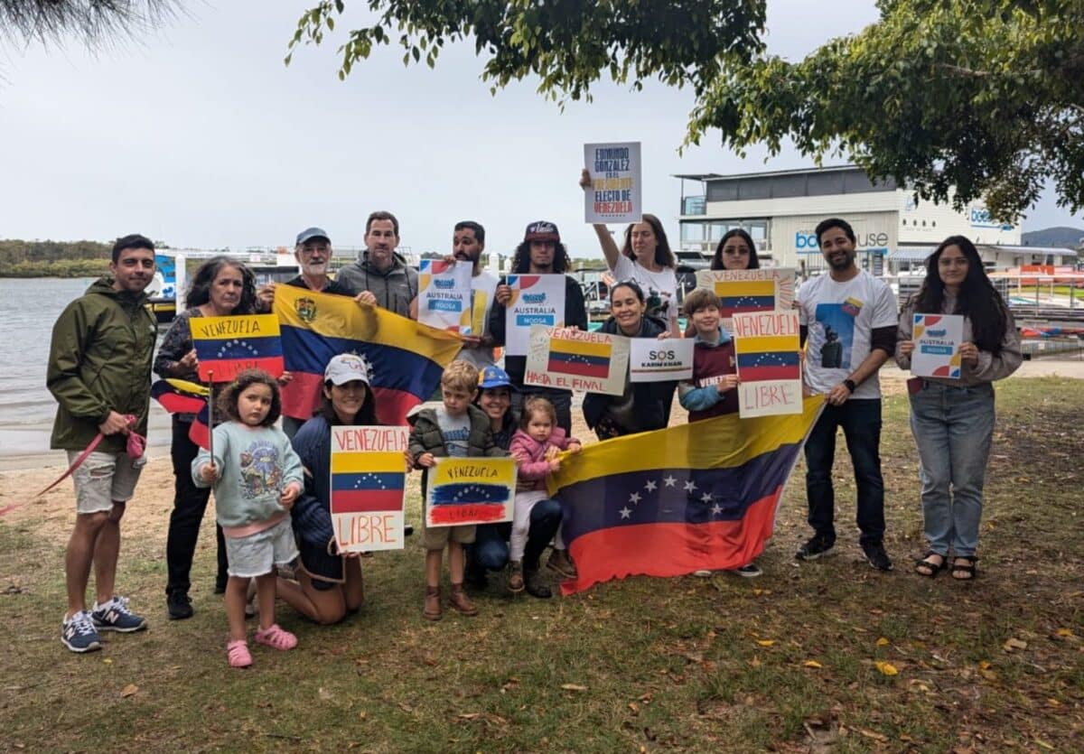 Venezuelans abroad joined the “Great World Protest”