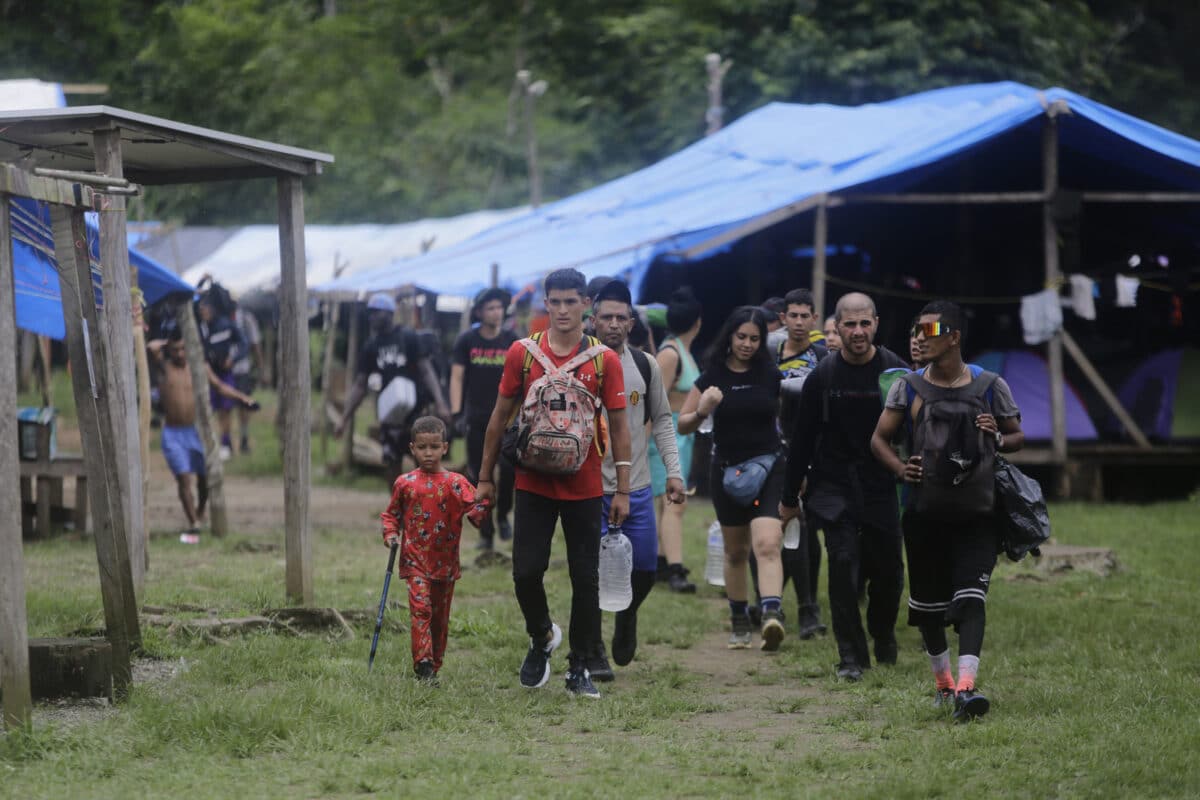 Desde plantas eléctricas hasta antenas Starlink: así era el campamento clandestino que las autoridades ubicaron en la selva del Darién