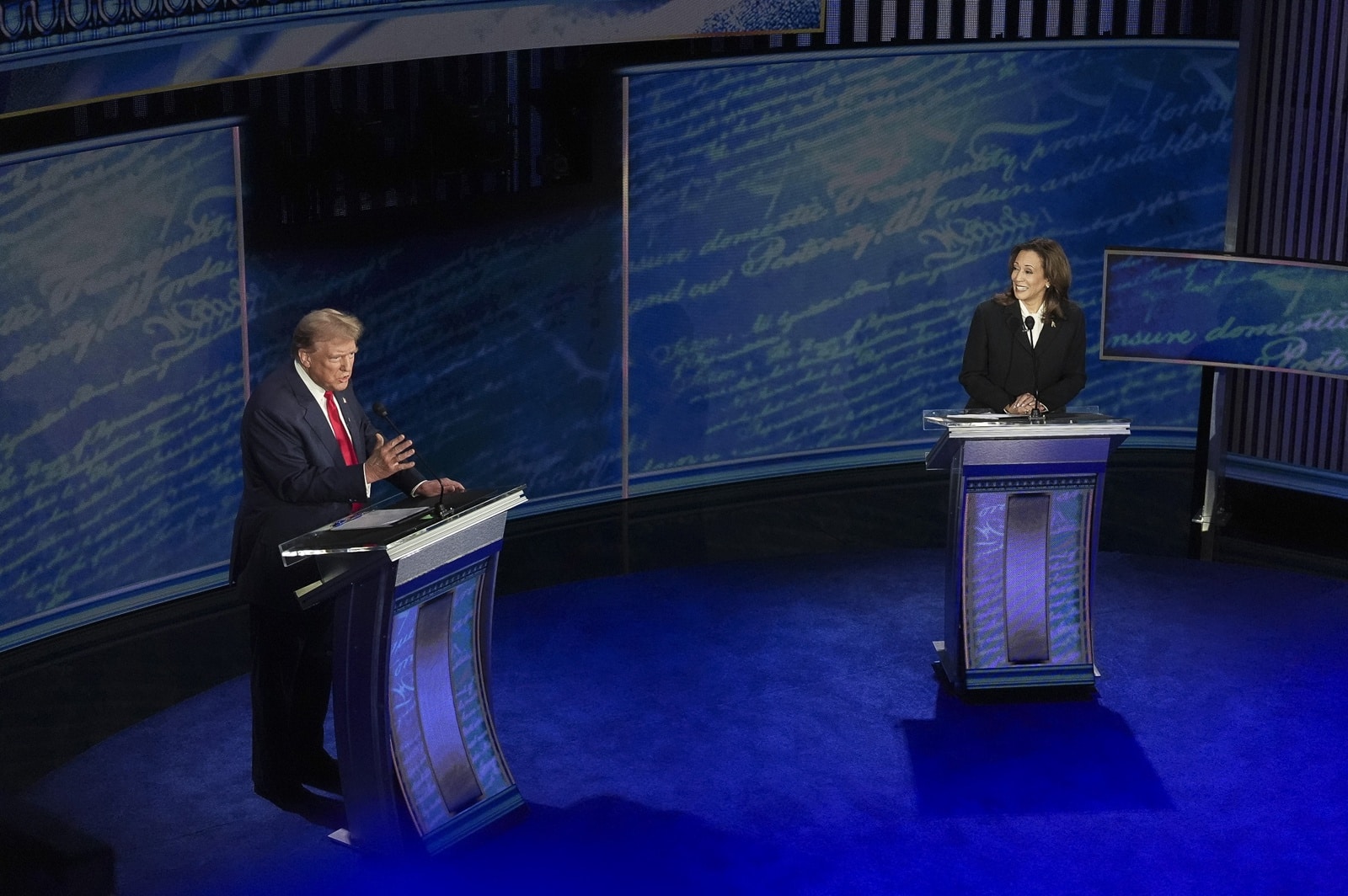 Los temas clave del debate entre Donald Trump y Kamala Harris