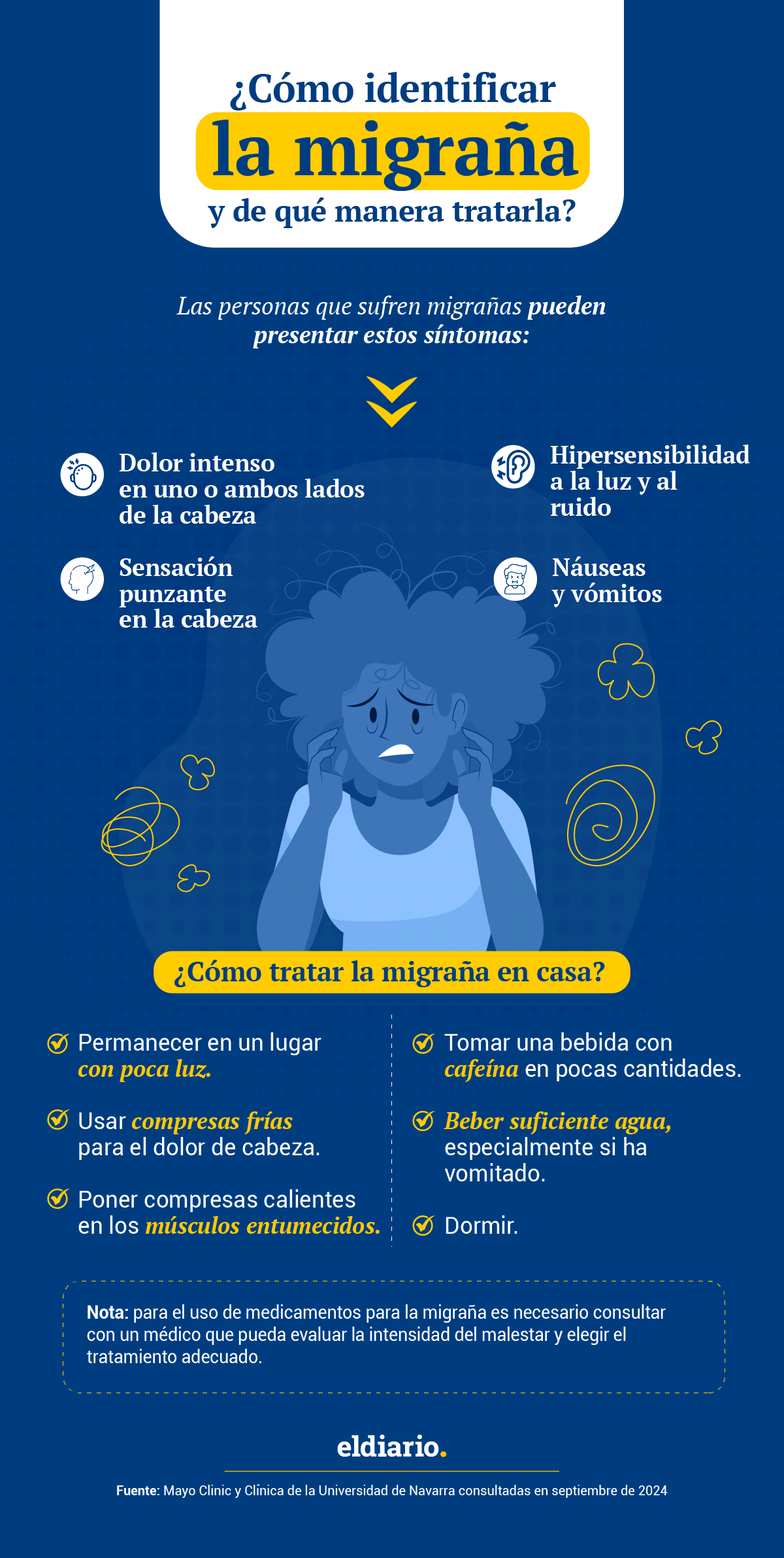 ¿Cómo identificar la migraña y de qué manera tratarla?