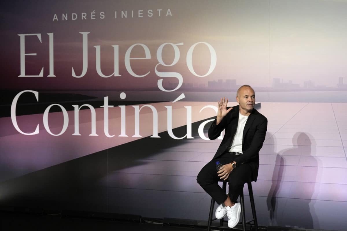 Andrés Iniesta announced his retirement as a professional footballer