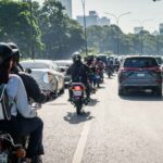 Motorizados en Caracas, motocicletas Caracas, transporte en moto Venezuela, motos en las calles de Caracas, motorizados venezolanos, fotos motorizados Caracas, El Diario, José Daniel Ramos