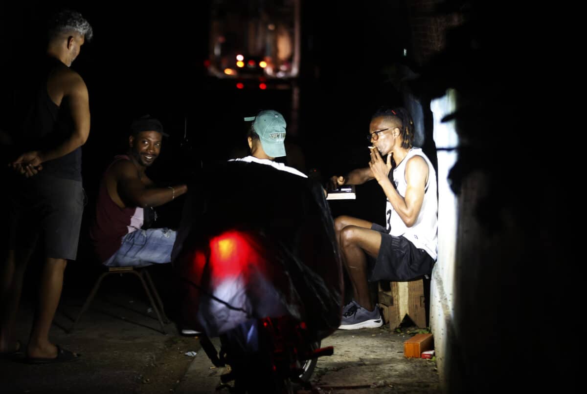 Images of the total blackout in Cuba