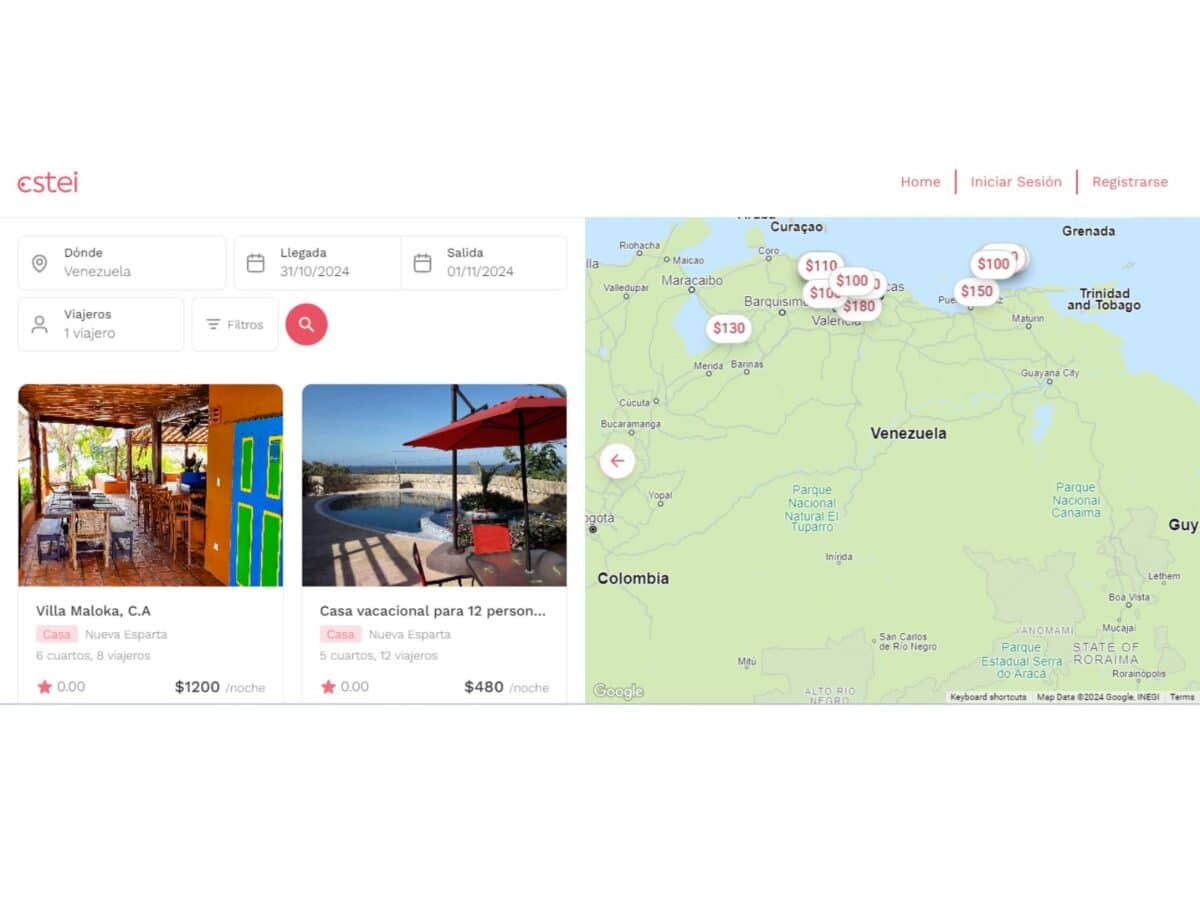 ¿Cómo funciona ESTEI, la primera aplicación de hospedajes en Venezuela?