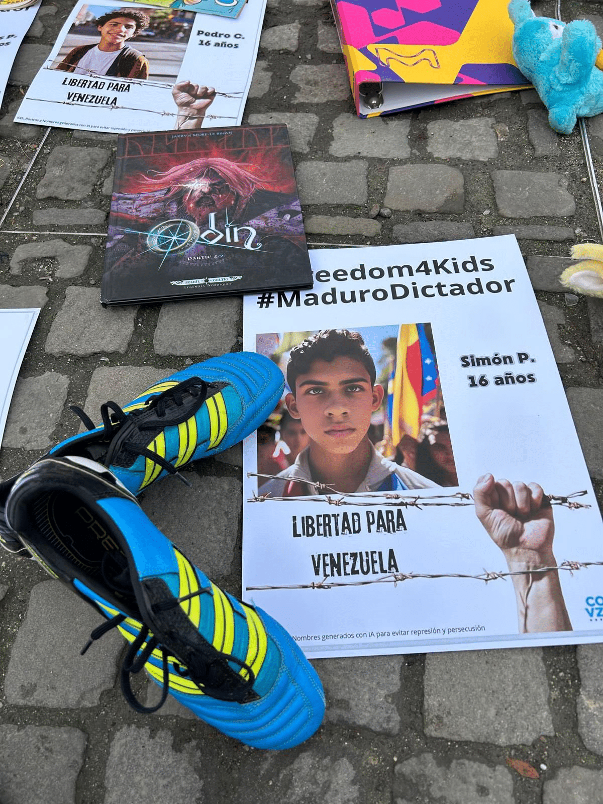 In images: this is how the global rally for the release of minors detained in Venezuela went