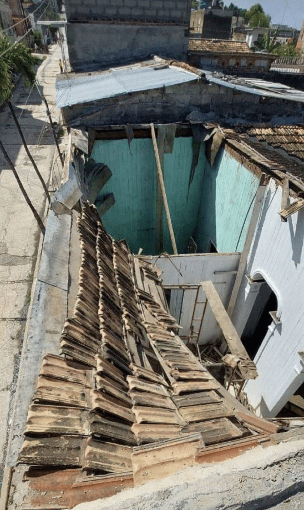 En imágenes: los daños que dejó los dos temblores en la costa sur de Cuba