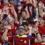 Las mejores imágenes del partido entre la Vinotinto y Chile en Santiago