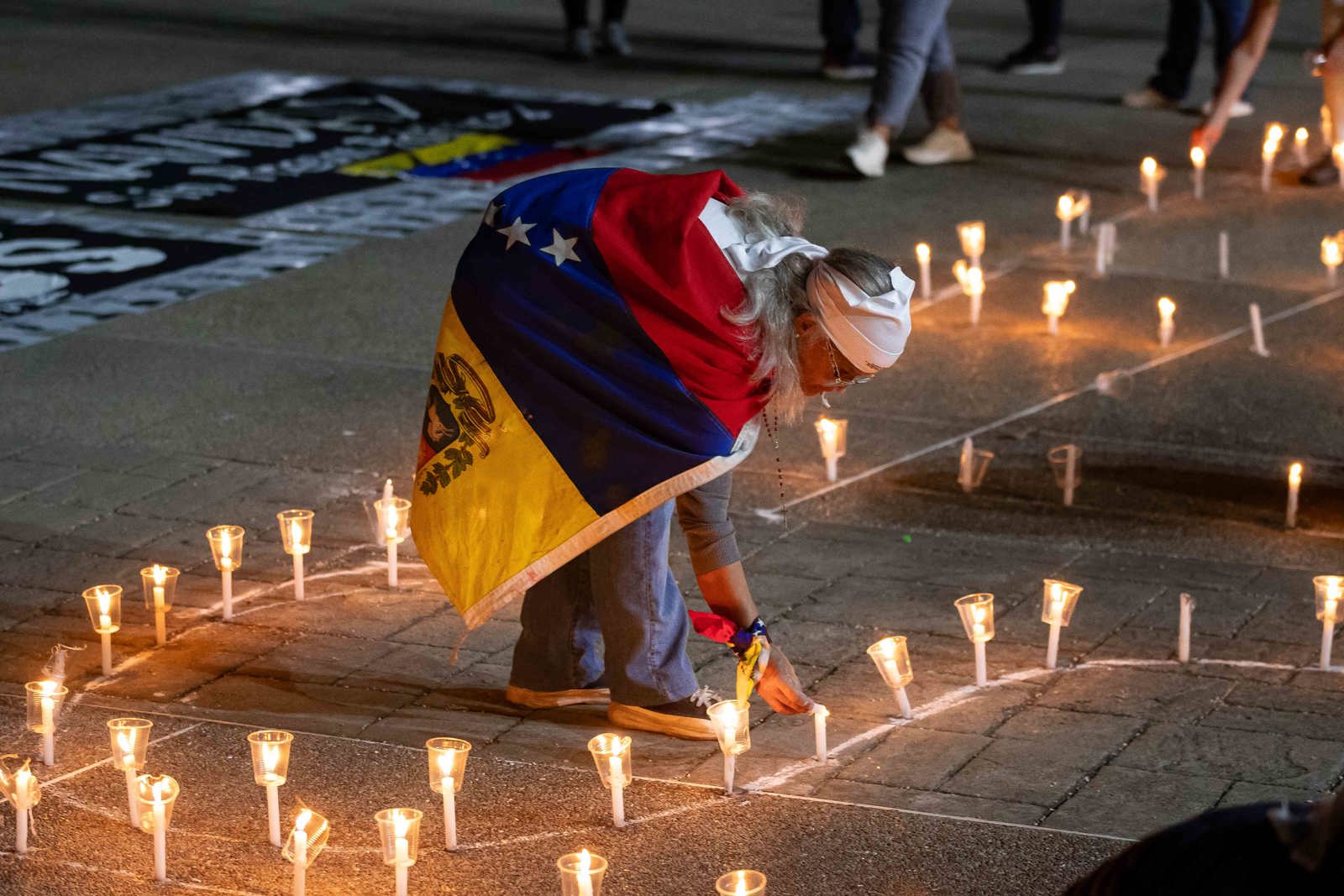 En imágenes: realizaron una vigilia de oración por los presos políticos fallecidos en Venezuela