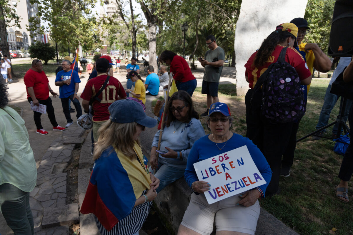 Venezolanos protestaron en Bélgica, Chile y Alemania en rechazo a la juramentación de Nicolás Maduro