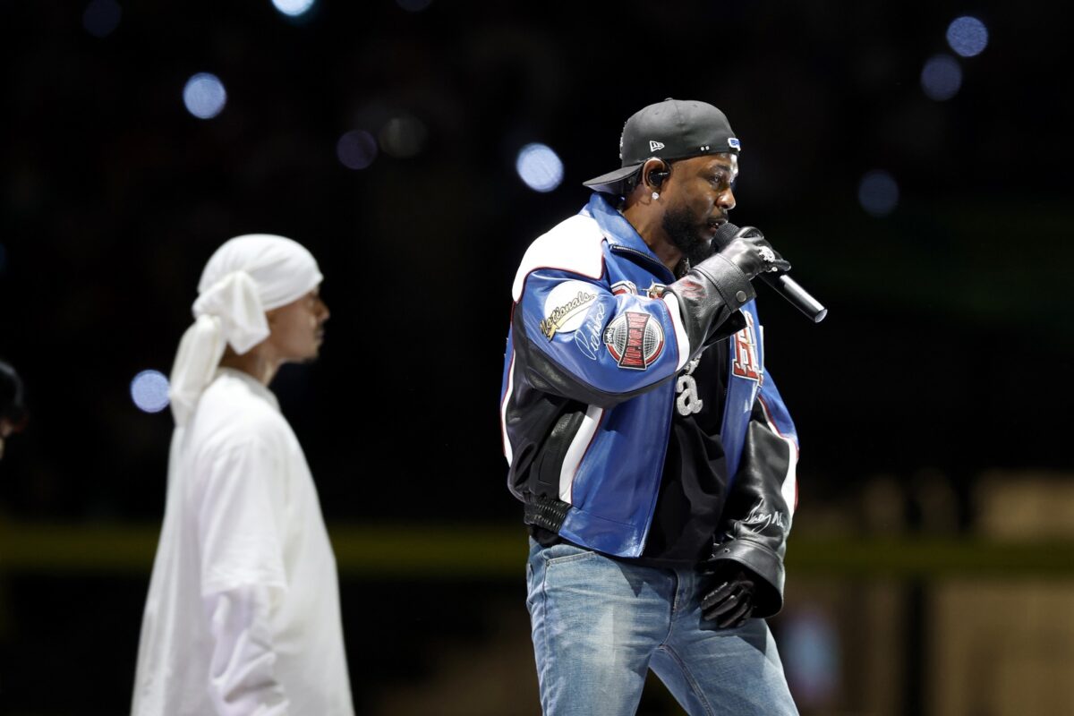 Super Bowl 2025: las mejores imágenes del show de medio tiempo de Kendrick Lamar