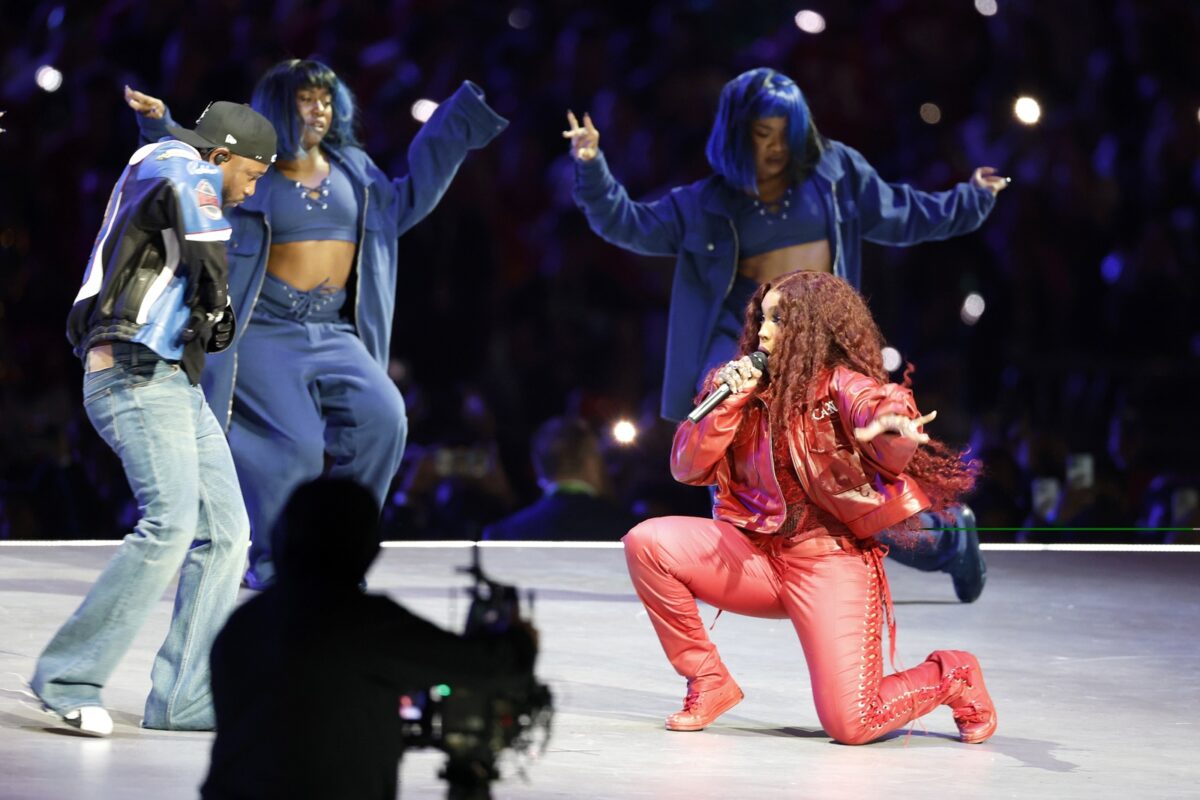 Super Bowl 2025: las mejores imágenes del show de medio tiempo de Kendrick Lamar