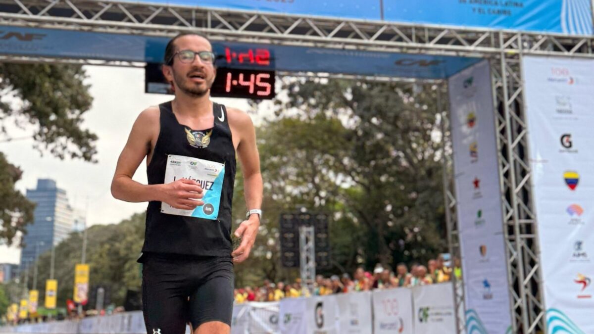 Maratón CAF: Caracas se convirtió en el epicentro para corredores de 17 países