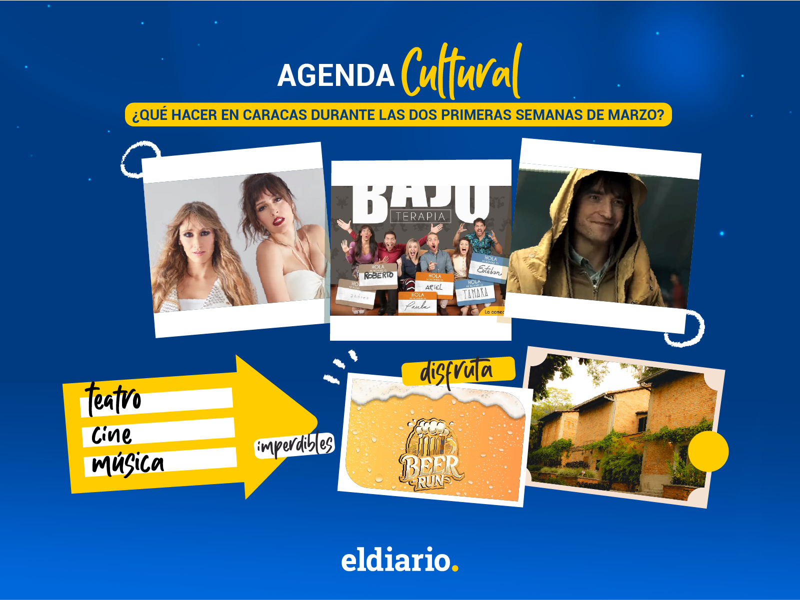 ¿Qué hacer en Caracas durante las dos primeras semanas de marzo?
