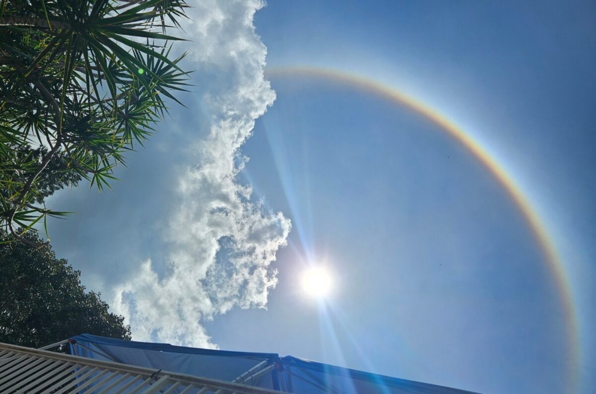 Qué es y cómo se produce un halo solar, el fenómeno que reportaron los venezolanos en varias partes del país