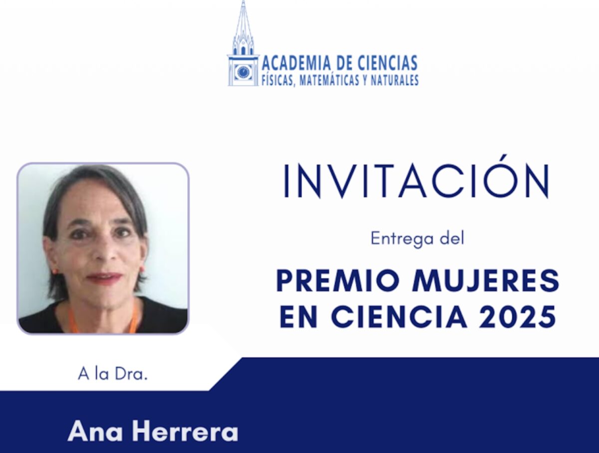 ¿Quién es Ana Mercedes Herrera, la bióloga que ganó el Premio Mujeres en Ciencia 2025?