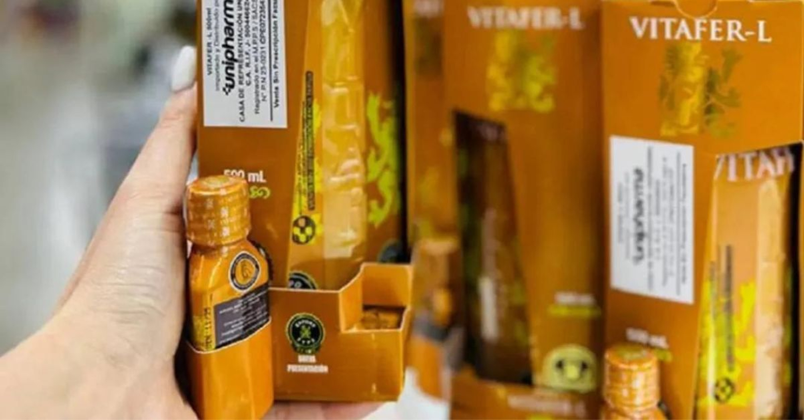 Ordenaron el retiro del producto Vitafer-L en España: a qué se debe la medida