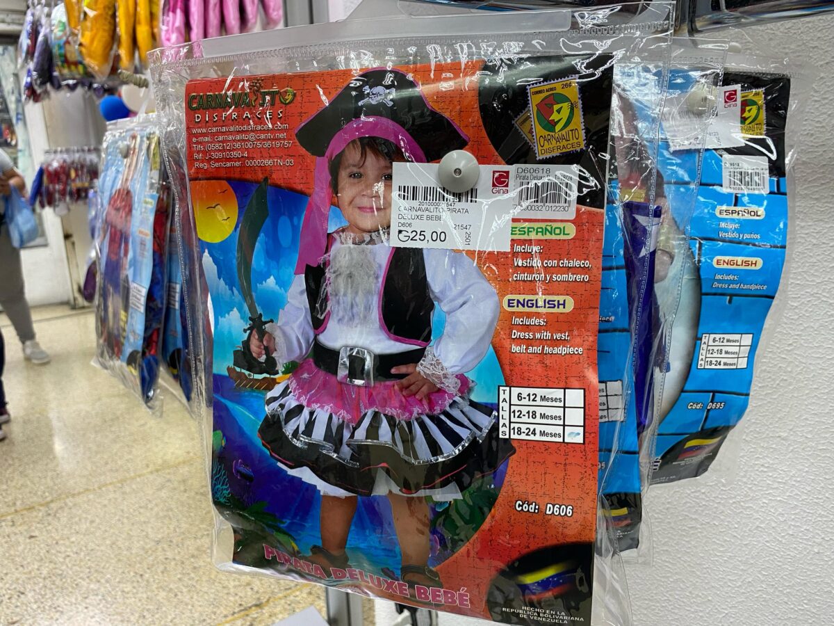 Carnaval 2025: ¿cuánto cuestan los disfraces para niños en Caracas?