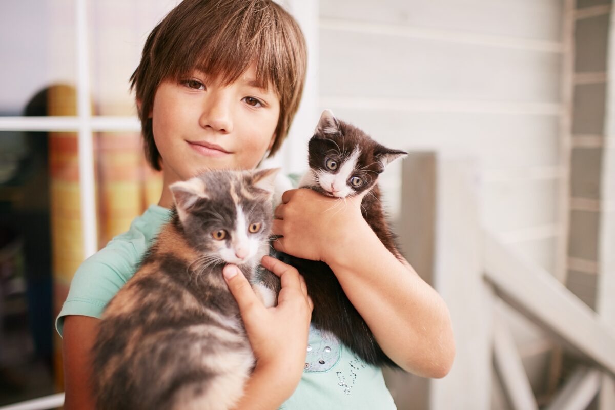 Cómo saber si un niño está preparado para tener una mascota