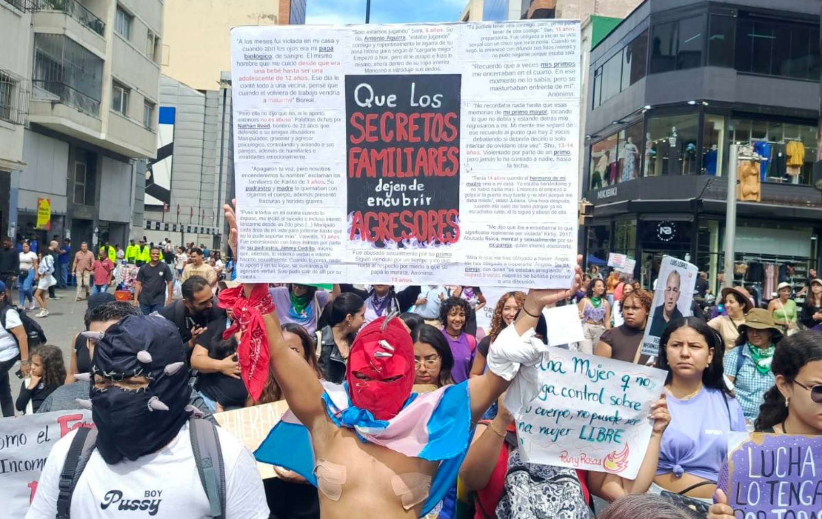 Día de la Mujer: mujeres se concentran en Caracas para exigir igualdad de derechos