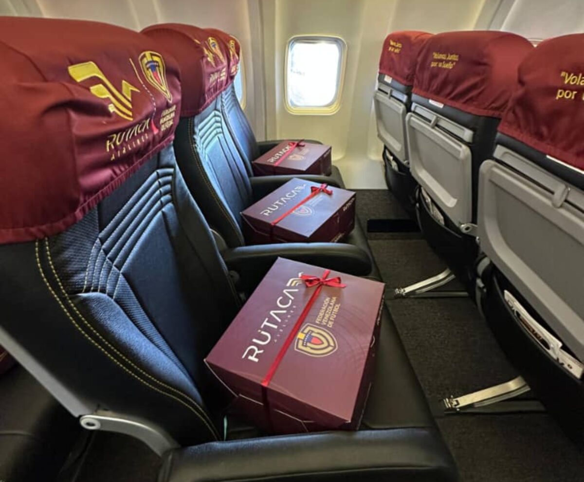 En imágenes: así es el avión oficial de la Vinotinto
