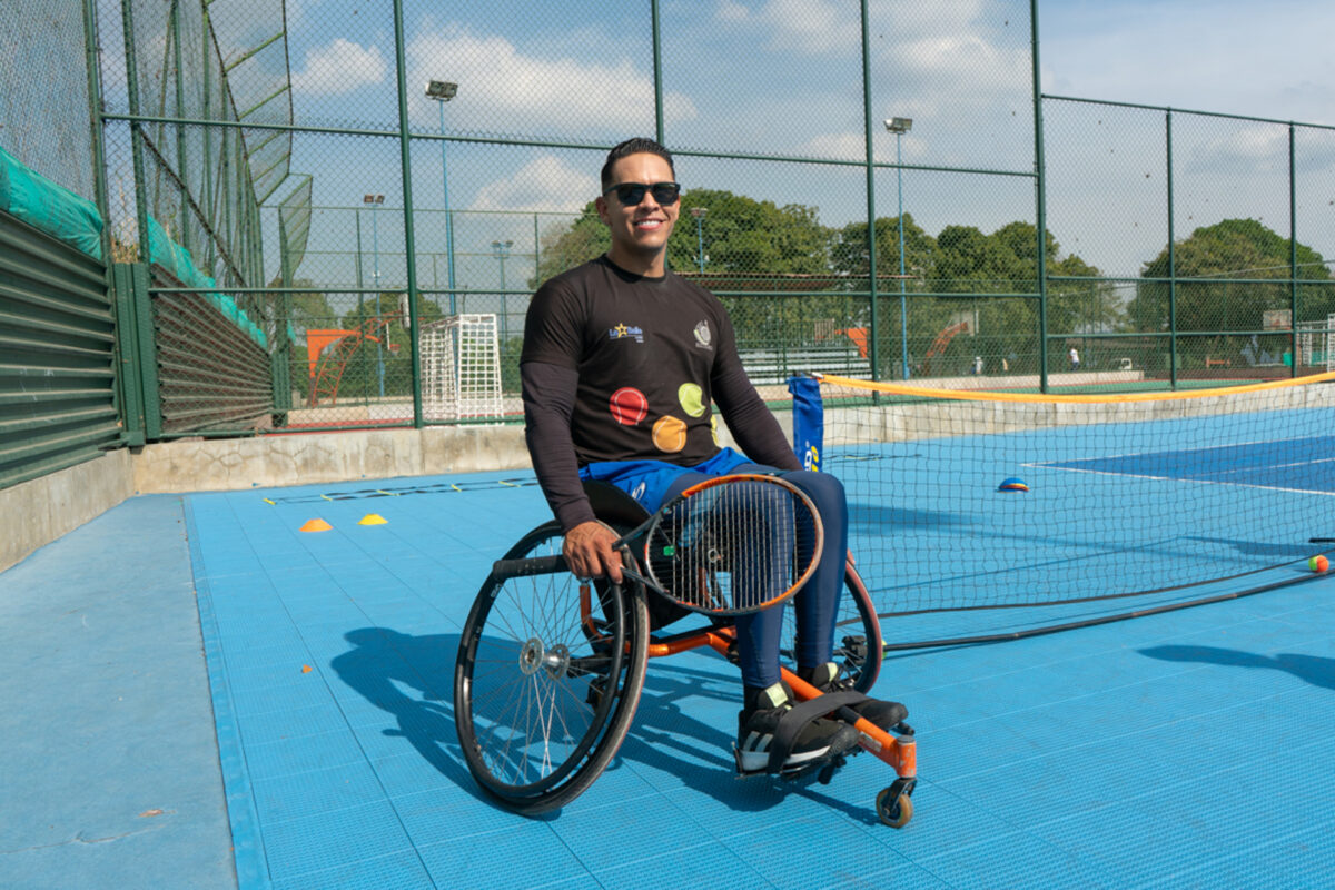 Miguel Godoy, un testimonio de fe y superación a través del tenis adaptado