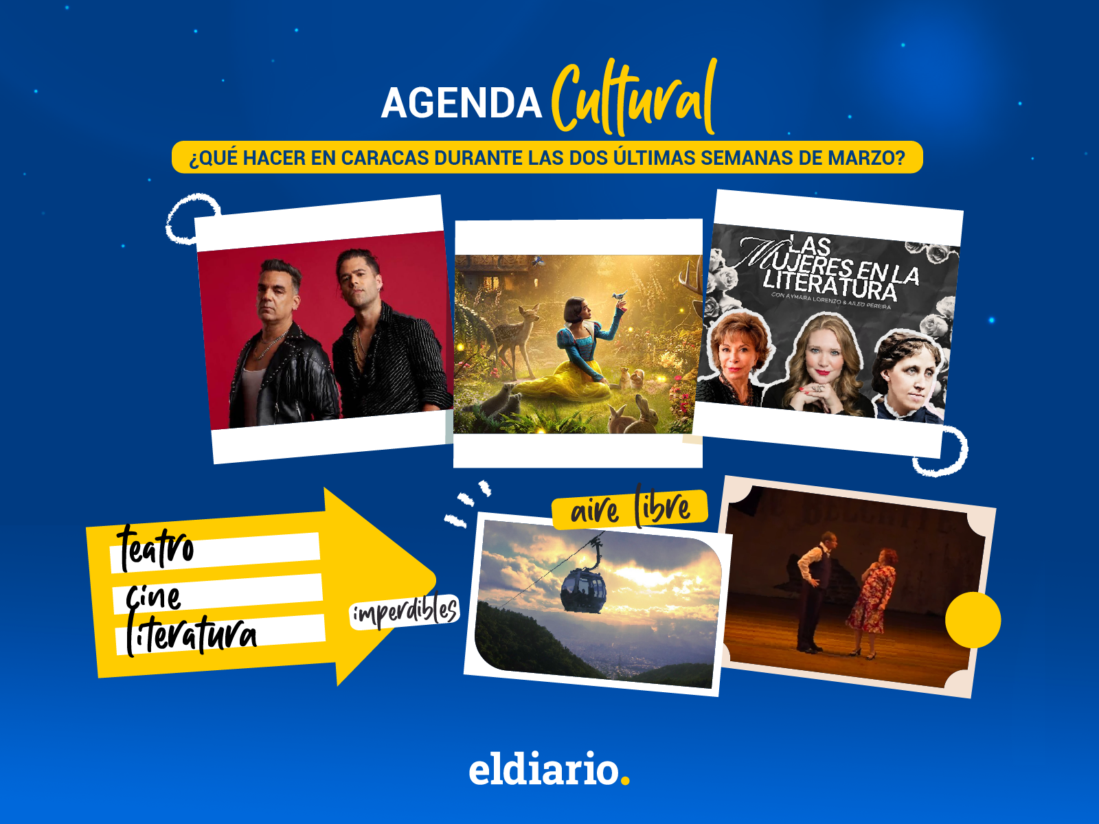¿Qué hacer en Caracas durante las dos últimas semanas de marzo?