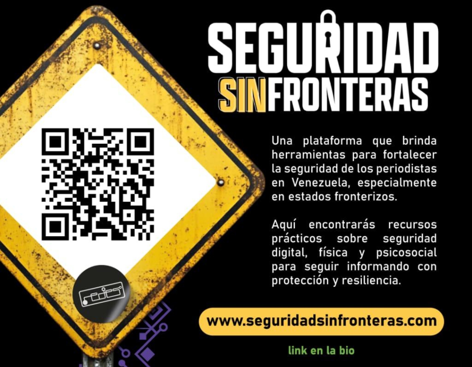 Seguridad Sin Fronteras, una plataforma para la protección de periodistas en Venezuela: ¿cómo funciona?