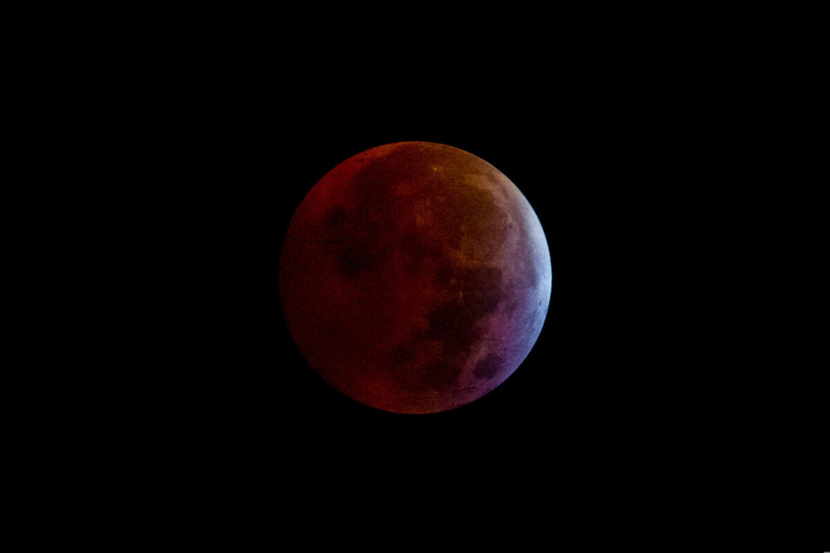 En imágenes: así se vio la luna de sangre en varios países de América