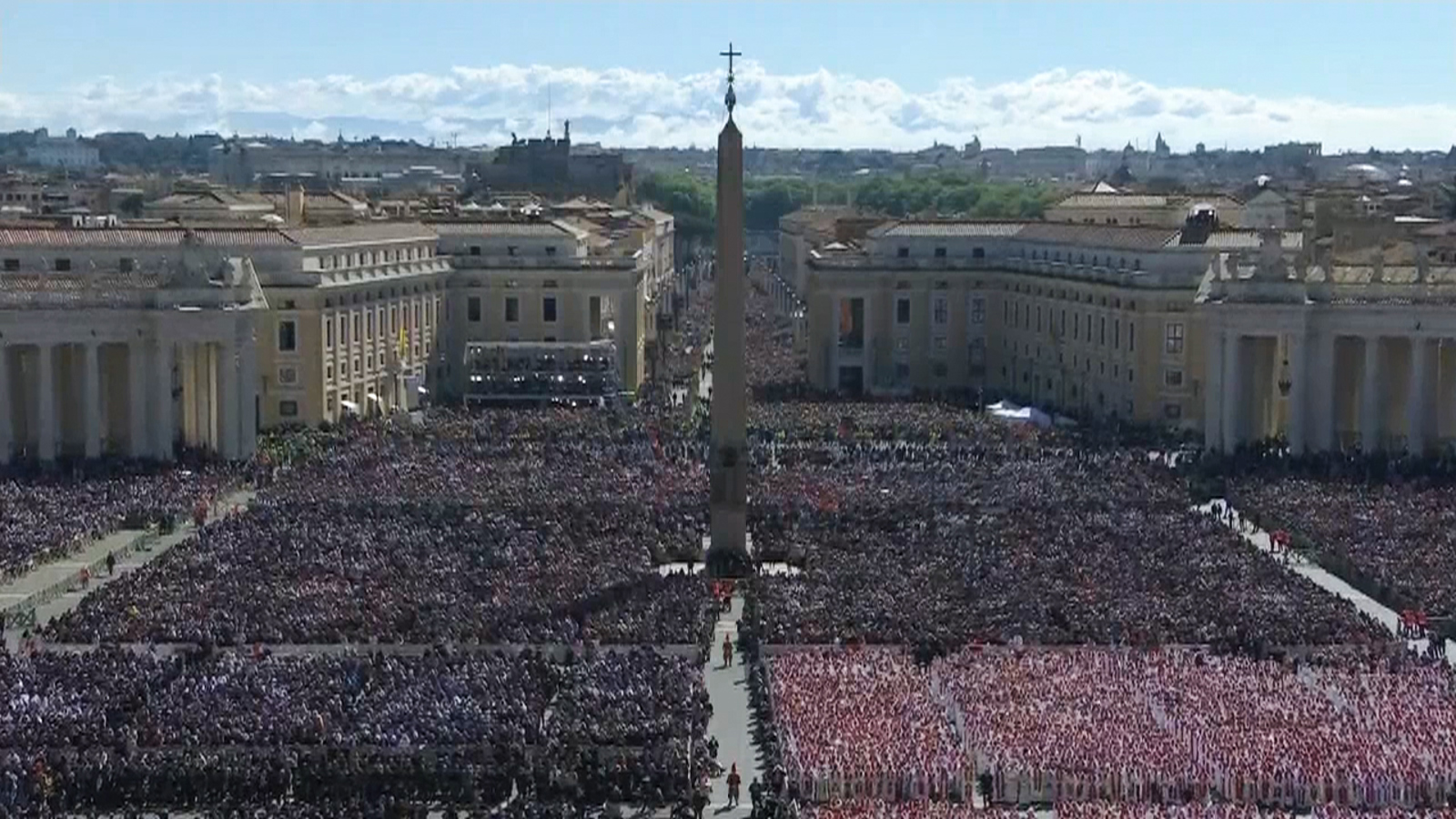 Las imágenes de cómo se vivió el funeral del papa Francisco