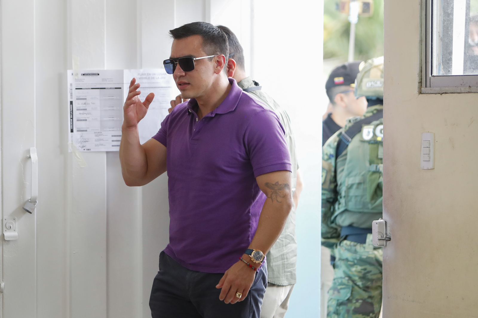 Daniel Noboa fue reelecto como presidente de Ecuador