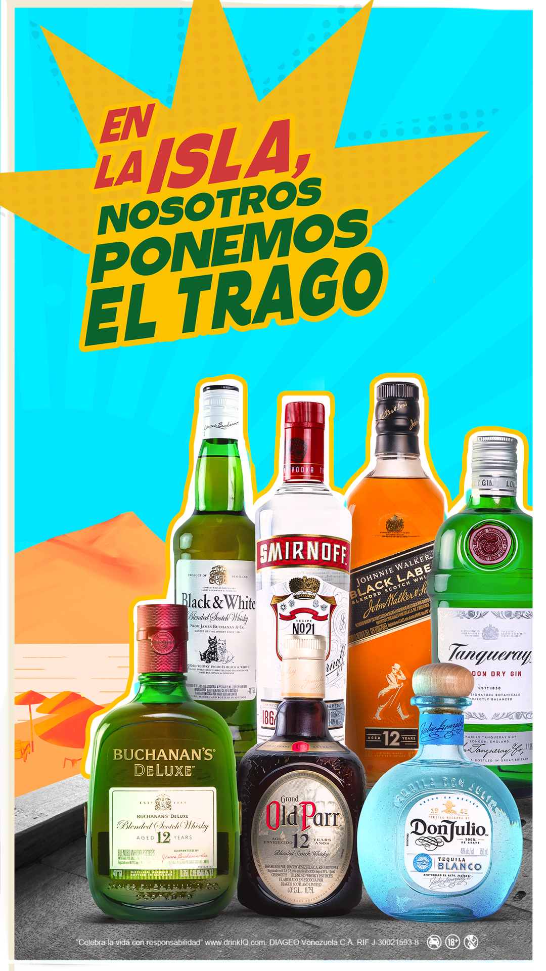 Semana Santa vibra con Buchanan’s y Don Julio 
