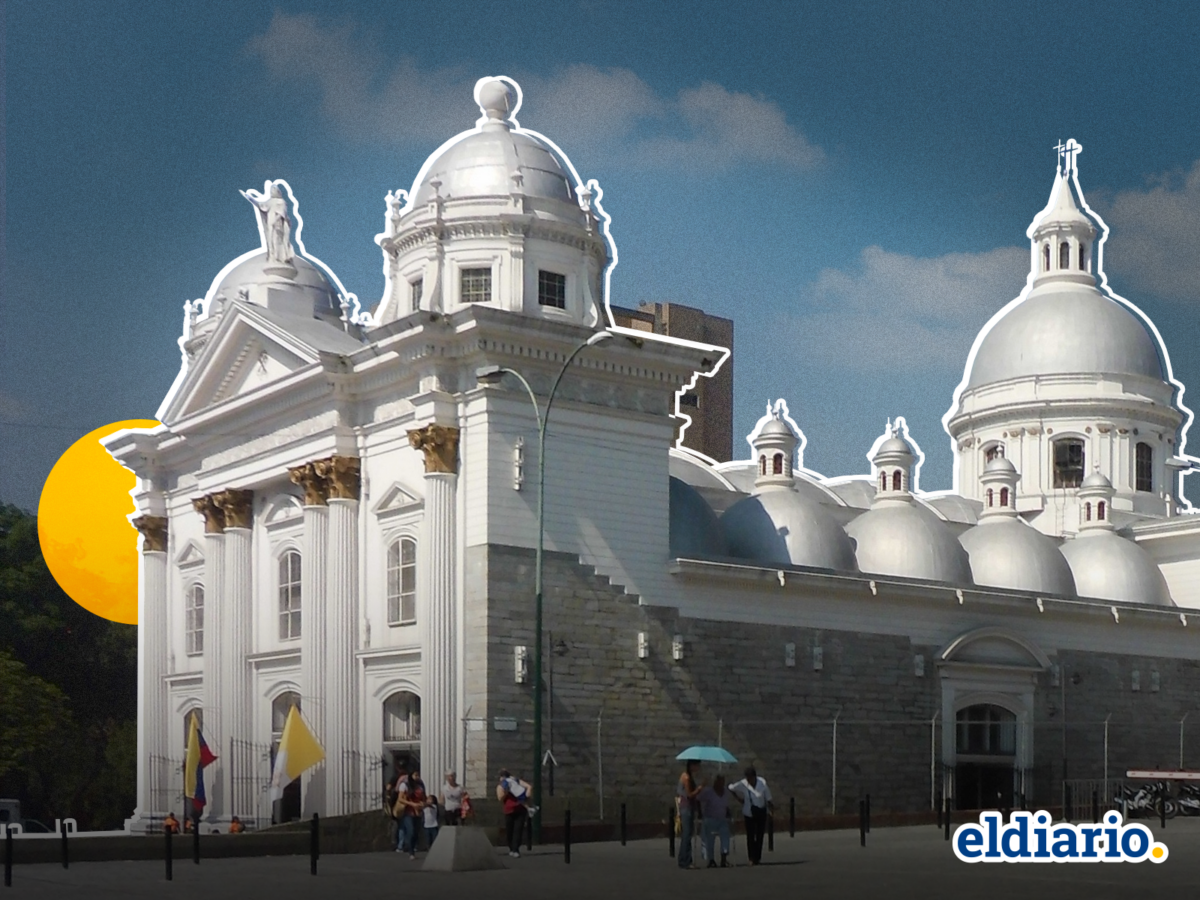 What are the most famous temples in Caracas to visit during Holy Week?