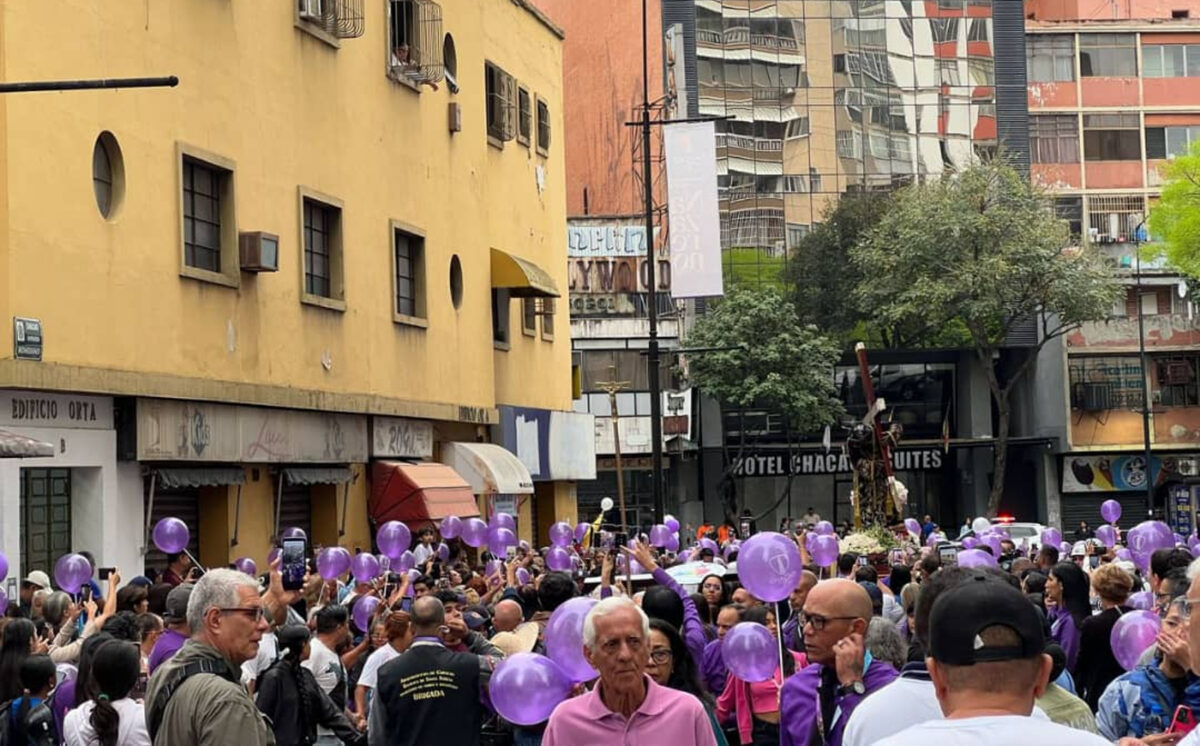 Alcaldía de Chacao anunció el cierre de varias calles del municipio por traslado del Nazareno de San Pablo