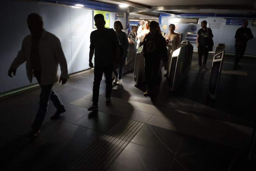 Las imágenes del apagón masivo en España