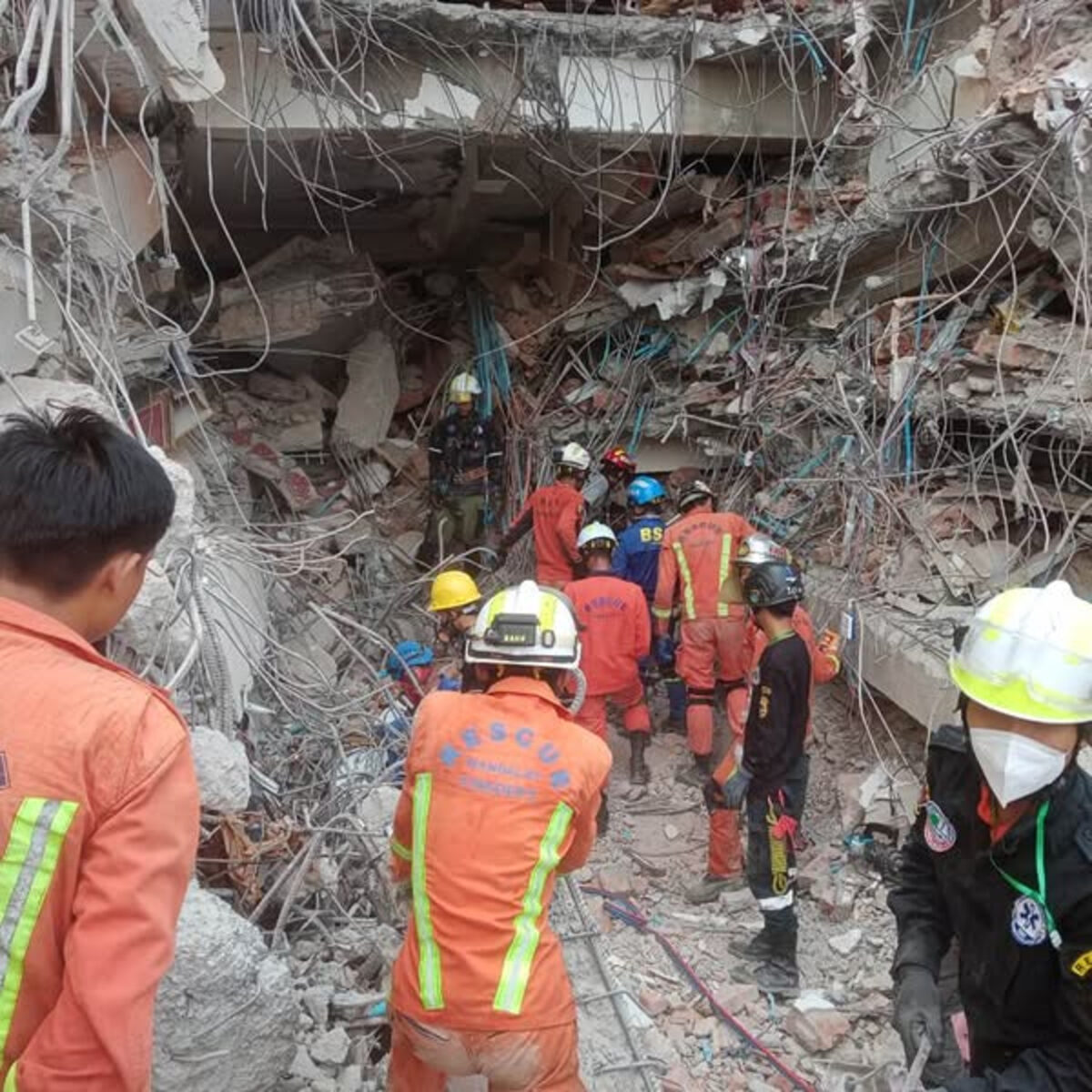 Así vivió un migrante venezolano el terremoto de Birmania: “Tuve mucha suerte”