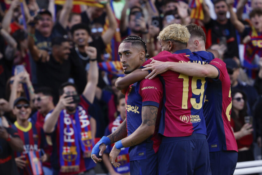 FC Barcelona venció 4-3 al Real Madrid y se consolida en el primer lugar de LaLiga