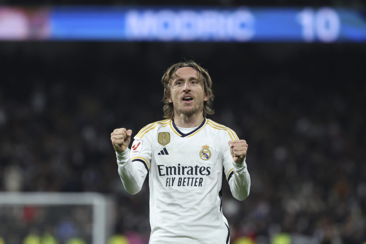 Luka Modric anunció que jugará su último partido con el Real Madrid en el Santiago Bernabéu
