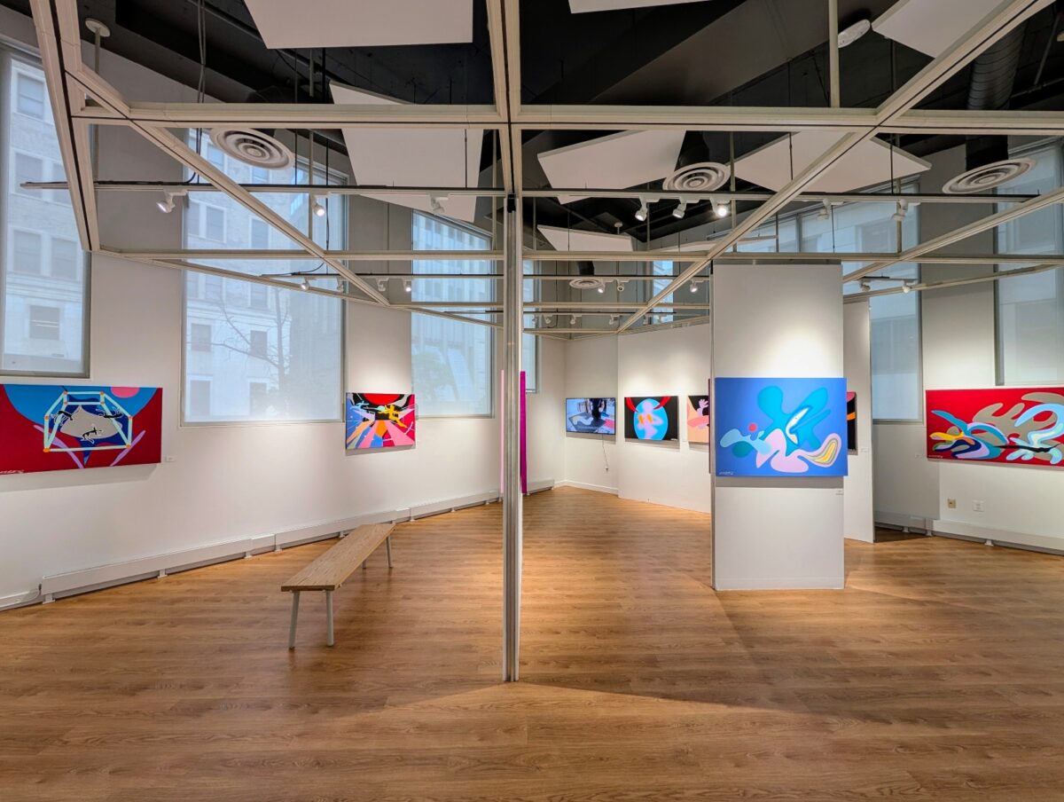 Doxa, la obra del venezolano Juan Landaeta que se exhibe en Washington y retrata los matices de la migración 