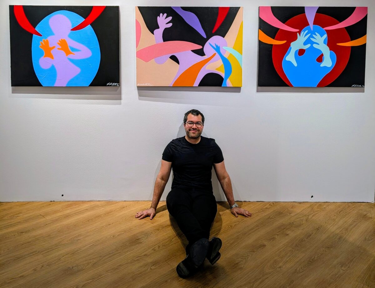 Doxa, la obra del venezolano Juan Landaeta que se exhibe en Washington y retrata los matices de la migración 