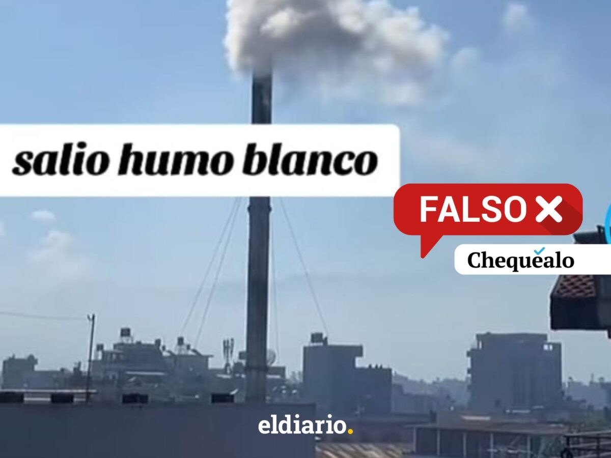 ¿Salió humo blanco en el Vaticano para anunciar al nuevo papa?