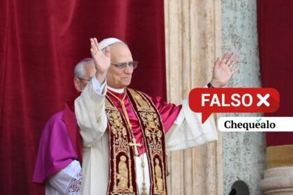 ¿El papa León XIV pidió la renuncia de la presidenta de Perú?