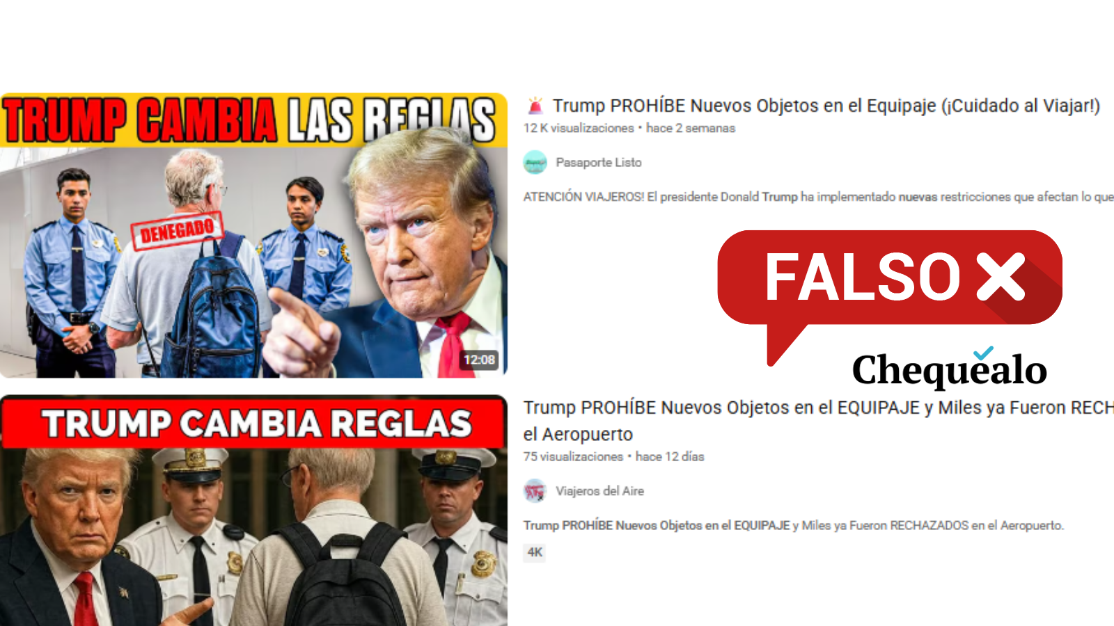 ¿Hay nuevas restricciones para el equipaje de mano y los líquidos en vuelos desde y hacia EE UU?