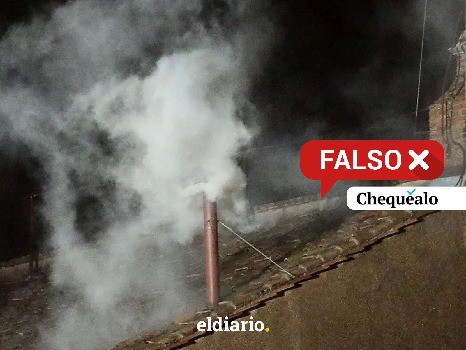 ¿Salió humo blanco en el Vaticano para anunciar al nuevo papa?